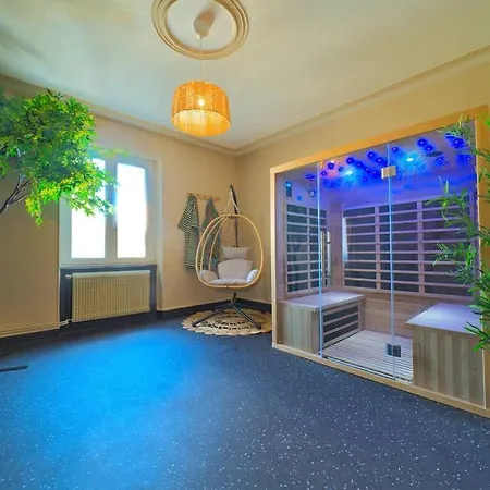 Lägenhet Japanroom Jacuzzi&sauna De Gamme Parking Free