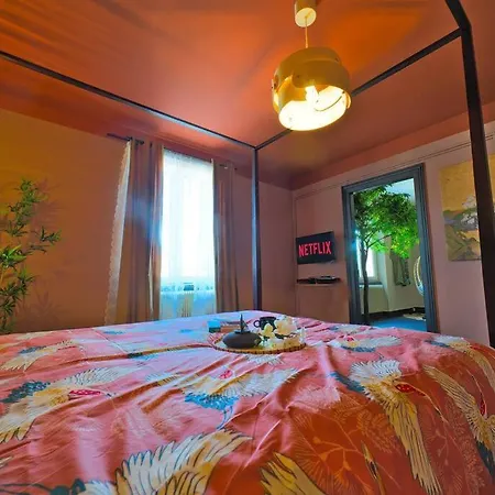 Apartment Japanroom Jacuzzi&sauna De Gamme Parking Free Mulhouse