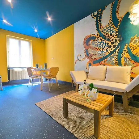 Japanroom Jacuzzi&sauna De Gamme Parking Free Lägenhet Mulhouse