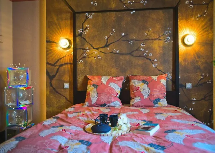 Apartman Japanroom Jacuzzi&sauna De Gamme Parking Free Mulhouse