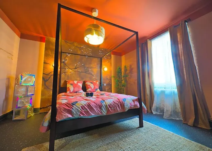 Apartman Japanroom Jacuzzi&sauna De Gamme Parking Free *